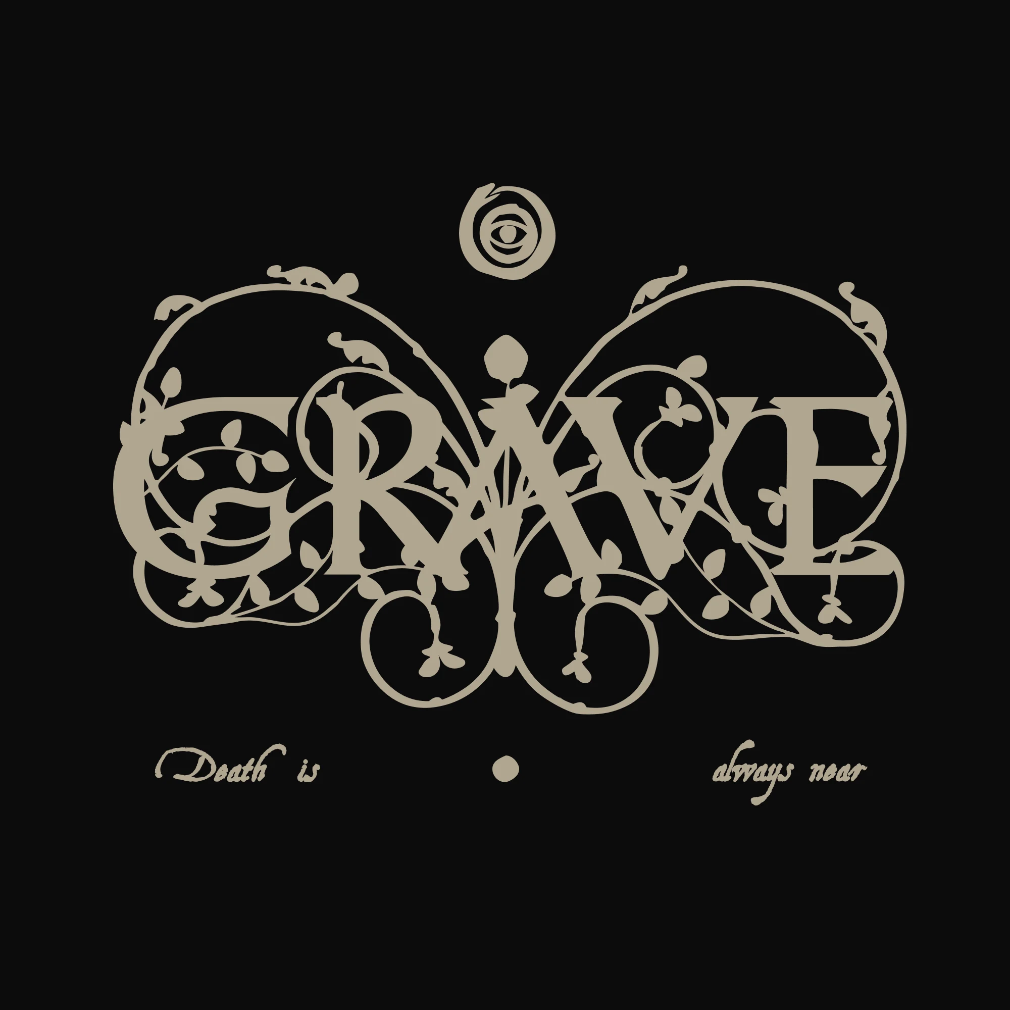 Grave typography