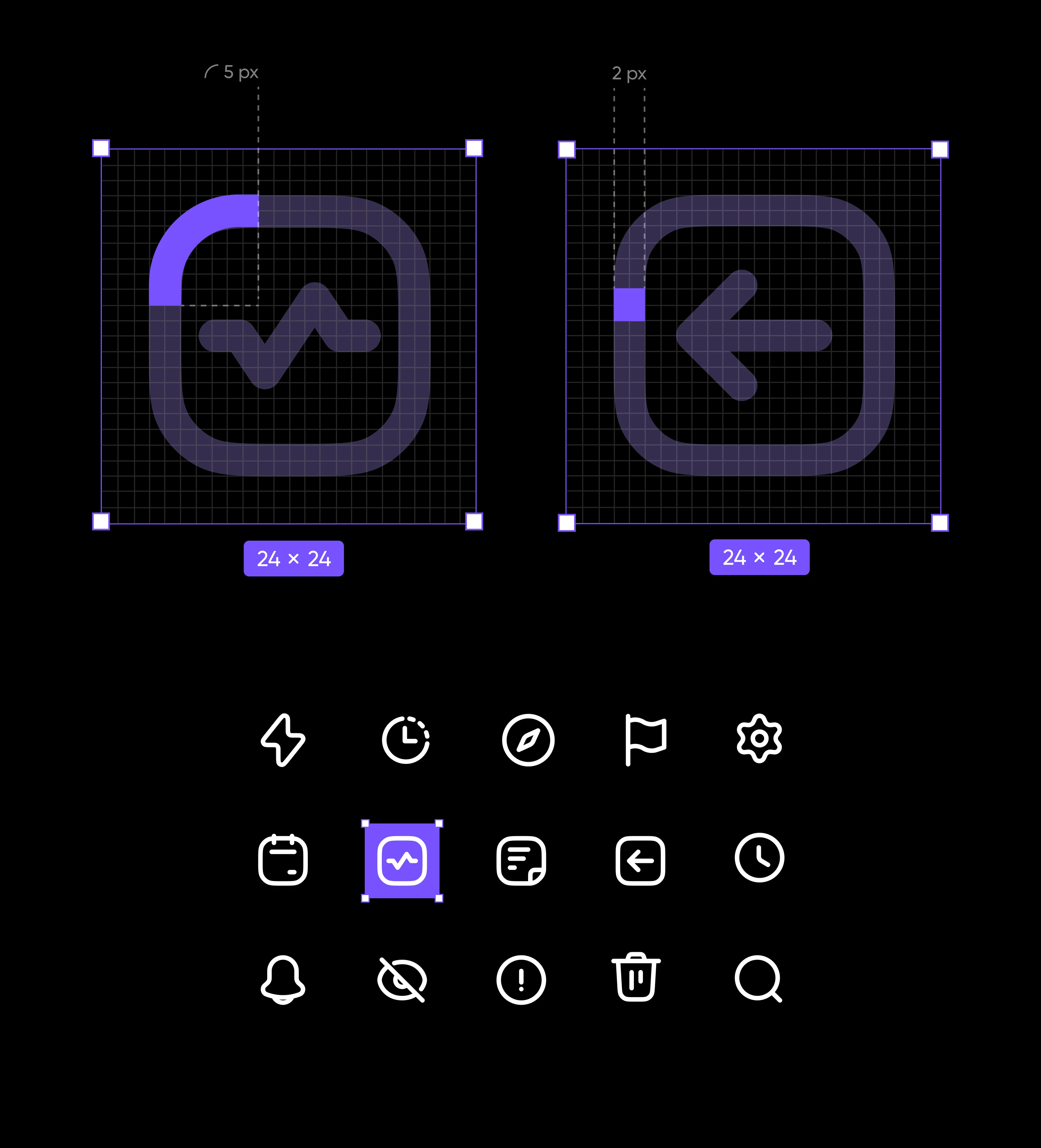 Taily App icon set