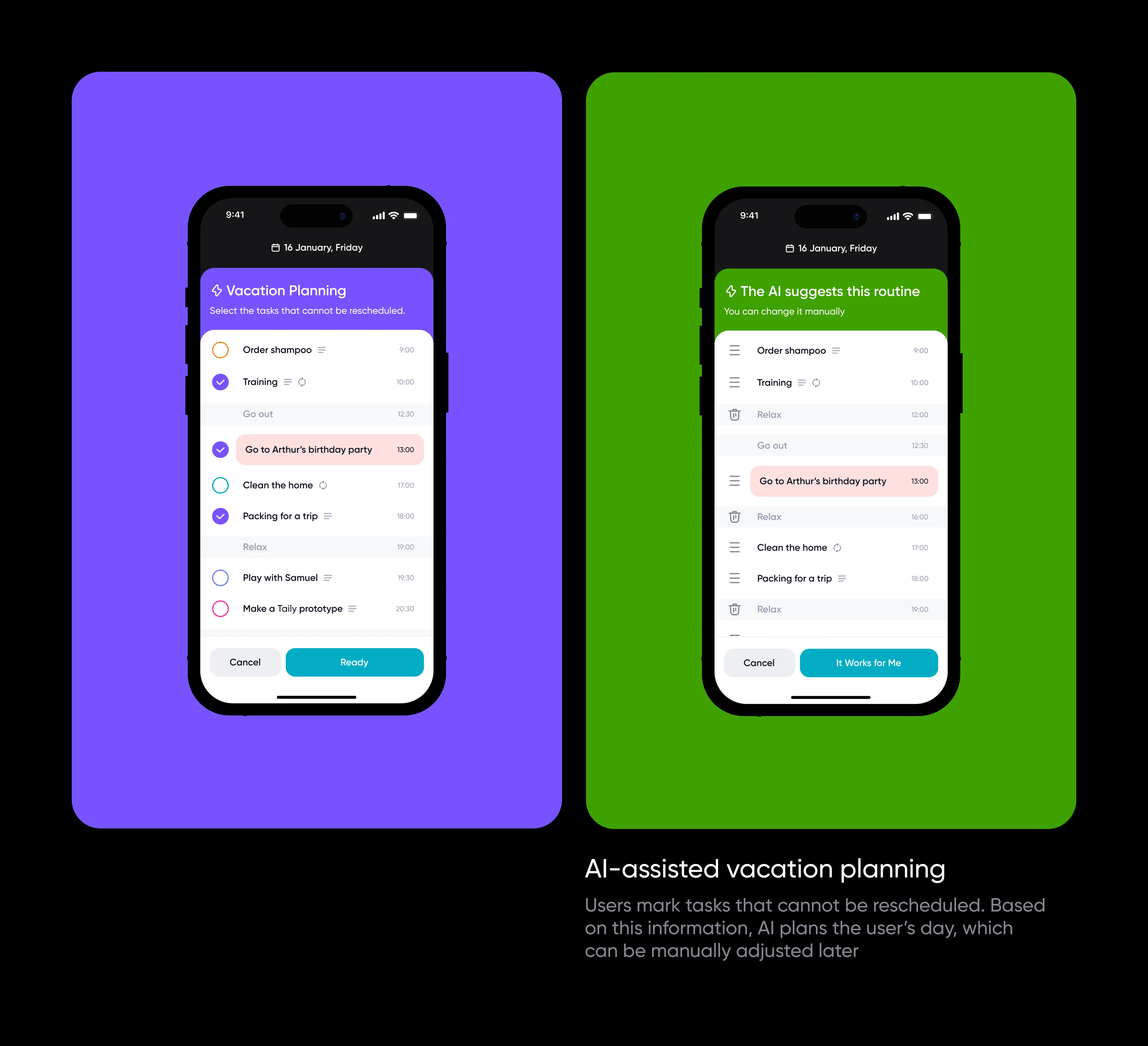 AI-assisted vacation planning